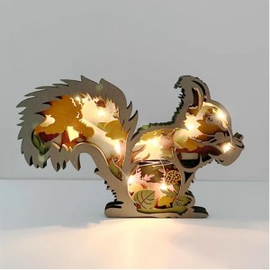 3d trædyr ornamenter