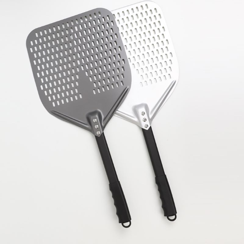 Aftagelig håndtag Anodiseret 12inch/13INCH/14INCH/16INCH Perforeret aluminium Pizza Peel Pizza Shovel Pizza Spatel Pizza Paddle