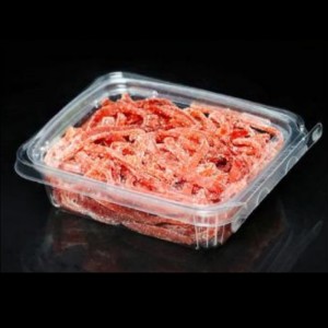 Frugtboks med låg til manipulationsbestandig beholder 190*155*45 mm HGF-003