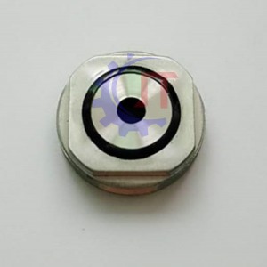 Trådskæring Agie A202 Membran, Flush Dyzles 155.772, 155.772.7, 590155772 EDM Rustfrit trykspray -dyse