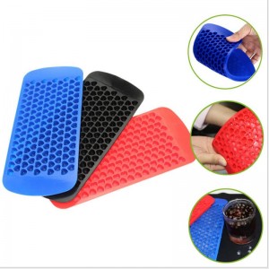 Silikone mini isterning bakker, 150 hjerteformede stykker knuste isforme Let frigivelse Små isterninger til afkøling af whiskycocktails, køkken gadgets stable isbakker, fryser specielle tilbehør værktøj