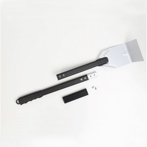 Grill Charcoal Ash Rake Hoe Chimney Cleaning Scraper Heavy Dut