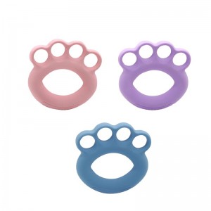 Silikone grebstyrke træner silikone hånd og underarmsøver og styrker til mand, håndgreb styrker, greb håndøvelse ring