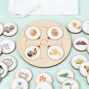 Træoplysningsbørn \\\\\\\\\\\\ \'s Toys DIY Yizhi -puslespil