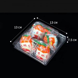 Duck ægbakke 130*130*75 mm 4 riller