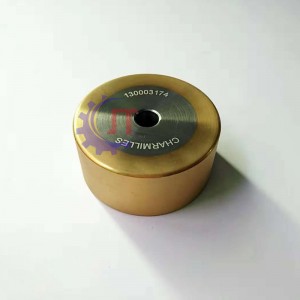 130003173 200543799 543.799 100449329 Wire Drive Roller Coated med Groove Upper OD50 X ID8 X H24MM