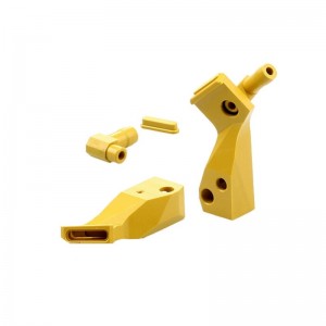 Engineering Plastic PAI Injektionsstøbning Plant Tilpasset plastikskalform åbning PBI -injektion Forme Præcision Strukturelle dele