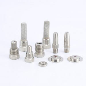 Kraftfuld flydende søjle spray dyse papir maskine banebrydende vandstrålenåledyse