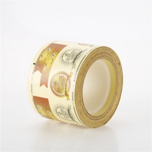 Produktetiket klistermærke