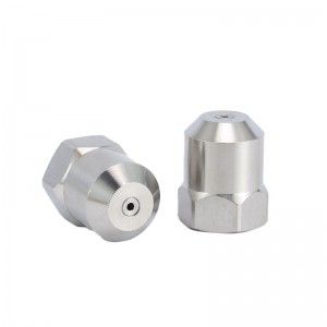 Rustfrit stål messing vandspray rengøring støvkontrol jet solid/full/hollow kegle dyse