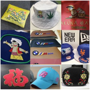 ENKELT HOVEDSKAP COMPUTERISERED IMBROIDERY MASKINE