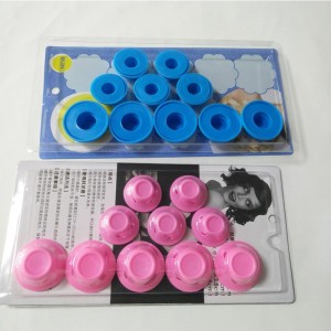 Ingen varmeopvarmningskuller, silikone curlers curlingværktøjer, ingen opvarmning, ingen skade på håret, let at rengøre