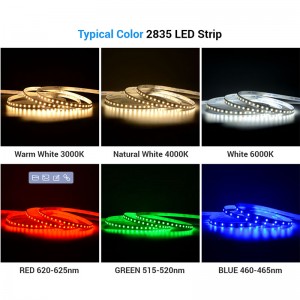 2835 60LEDS/M LED STRIP