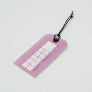 Tag etiket udskrivning af tøj Tøjdesign og produktion