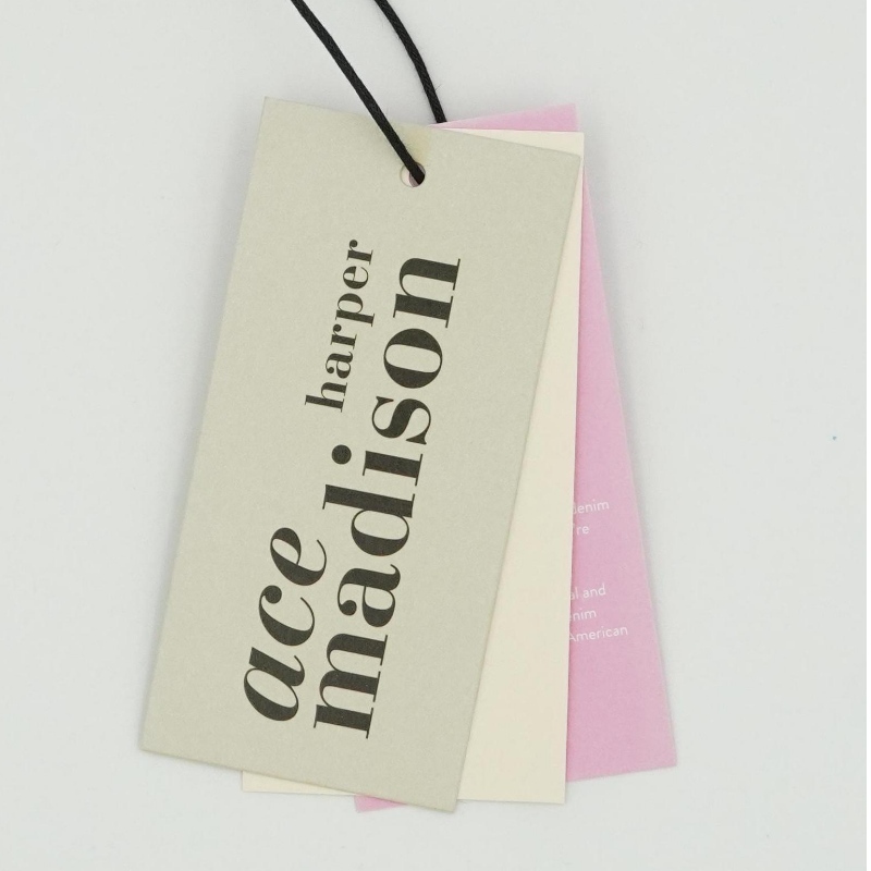 Hangtag -tilpasset udskrivning