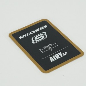 Termisk overførselsudskrivning, udskrivningsmønster, udskrivning af etiket