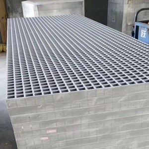 FRP Fiberglass Grating 30 mm tykkelse konkave overflade Grp