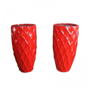 Fiberglas planter tilpassede FRP blomsterpotter