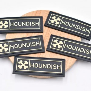 PVC miljøvenlig blød silikone tilpasset varemærke patch