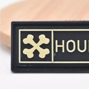 PVC miljøvenlig blød silikone tilpasset varemærke patch