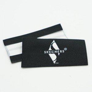 Engros beklædningsdesign brugerdefineret logo tøj shirt tags tøj bomuldsmærke mærker tøj vævet etiket miljøvenligt