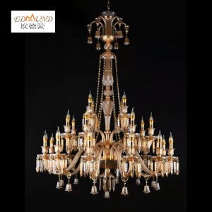1306-12+8+4 Modern Crystal Chandelier Luksusdekoration