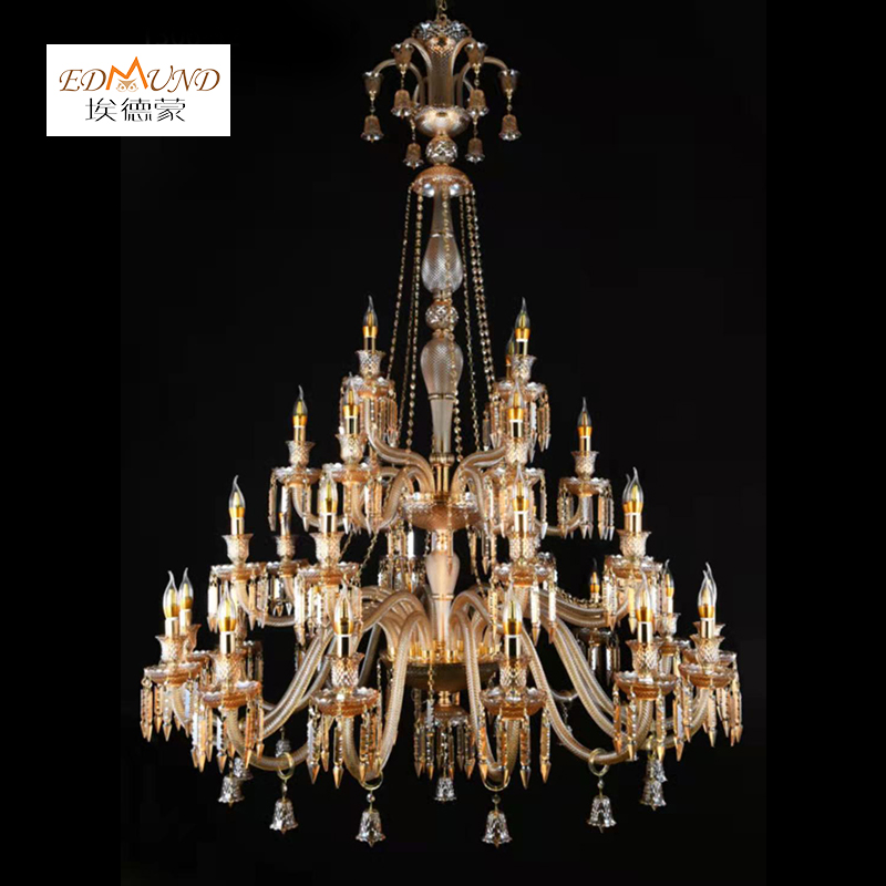 1306-14+8+6+4 Modern Crystal Chandelier Luksusdekoration