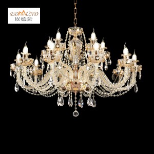 1312-10+5 Modern Crystal Chandelier Luxury Decoration