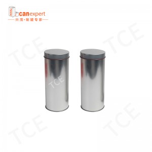 Tom rund te dåser madklasse forseglet jernboks te emballage kaffe sukker brugerdefineret te håndværksgave dåser