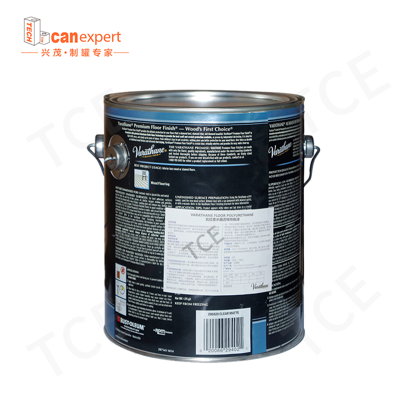 TCE- HOT SALG Kemisk opløsningsmiddel Metal kan 0,35 mm tykkelse rund spandstørrelse tin dåse