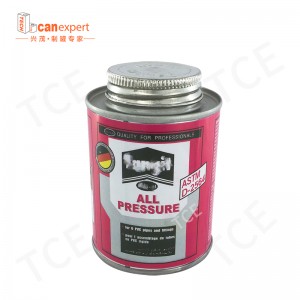 TCE- Hot Selling Round Chemical Lim Tin Can 0,25 mm Metalmaling Bucket