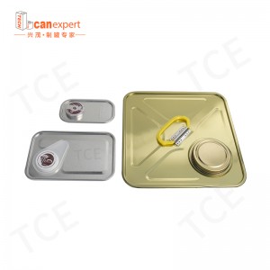 TCE-FACTORY HOT SALG 1 LACCESSORIER AF FURTRATE TIN CANS 0,23 mm tin dåser tilbehør