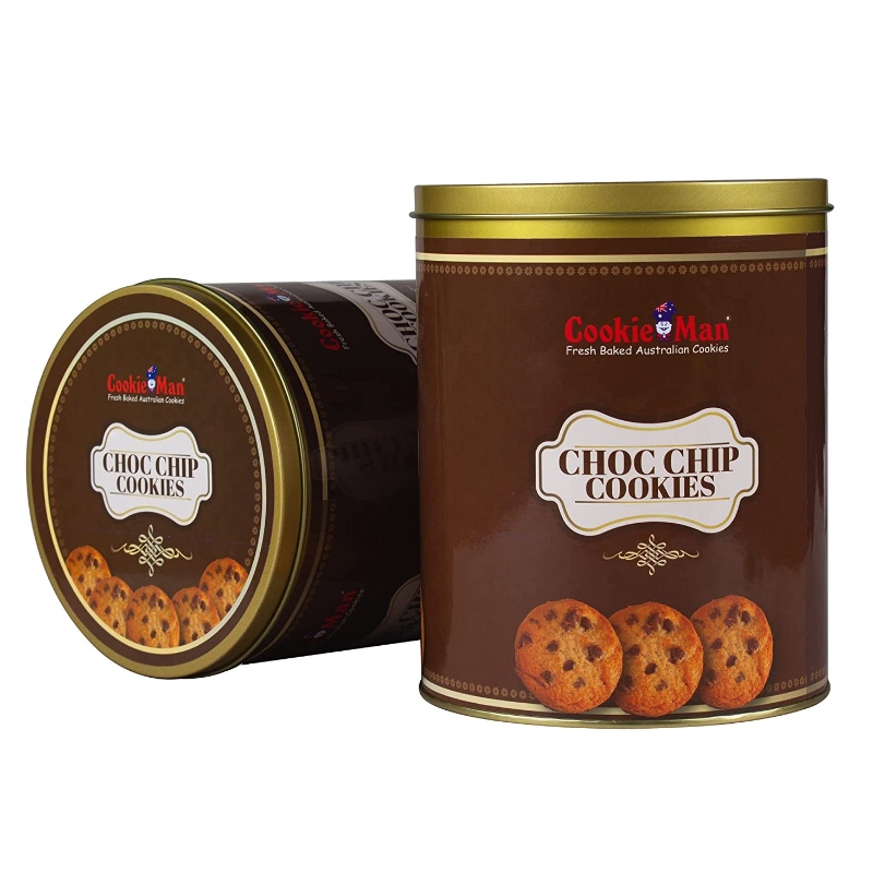 TCE- Hot Selling Product Cylindrical Tin Can Food Høj kvalitet Metal Biscuit kan