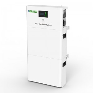 Kenlig Energy Storage System 51.2V 100AH ​​/200AH 5.12KWH/10KWH Batteri Plus med inverter alt i et solsystem LifePO4 Lithium-ion-batteri