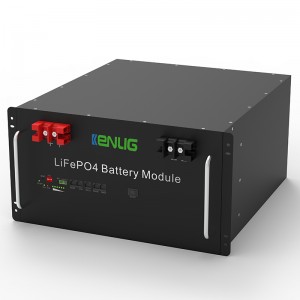 Rack Monteret 48V 100/150 200AH LIFEPO4 Hjemmeapparater Stable Rs232/RS485/CAN Kommunikation Hurtig opladning Lithium Ion Batteri