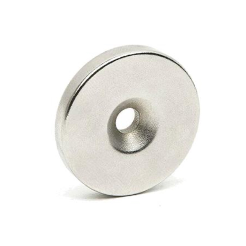 Tæller Sunk Head Hole Cylindrical Magnet