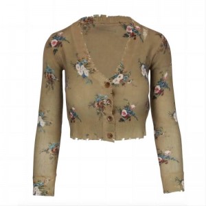 Engros mode stil designer pullover langærmet sweater