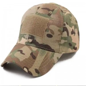 Engros DIY designkrog og loop patch camoufleret camo cap hat