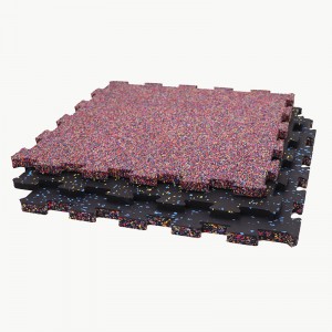 Sammenkoblede gummimåtter