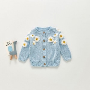 Spring Kids Baby Girls Cardigan frakke tøj