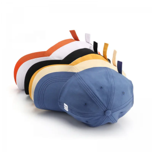 Høj kvalitet kasketter broderet hat 6 panel brugerdefinerede baseball caps broderet far hat