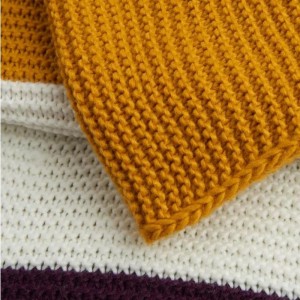 Brugerdefineredenyankomne vinterrejs tørklæde overdimensioneret strikket uld cashmere tørklæde til kvinder