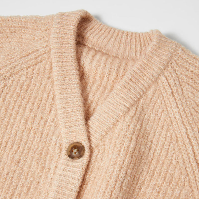 Brugerdefineredenye designbørns sweater frakke efterår&vinter tyk frakke farve mode baby sweater