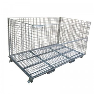 Foldbar trådnetbeholder