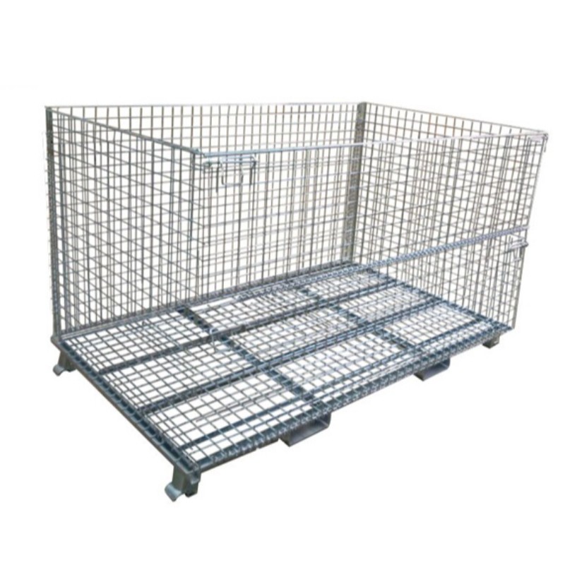 Foldbar trådnetbeholder