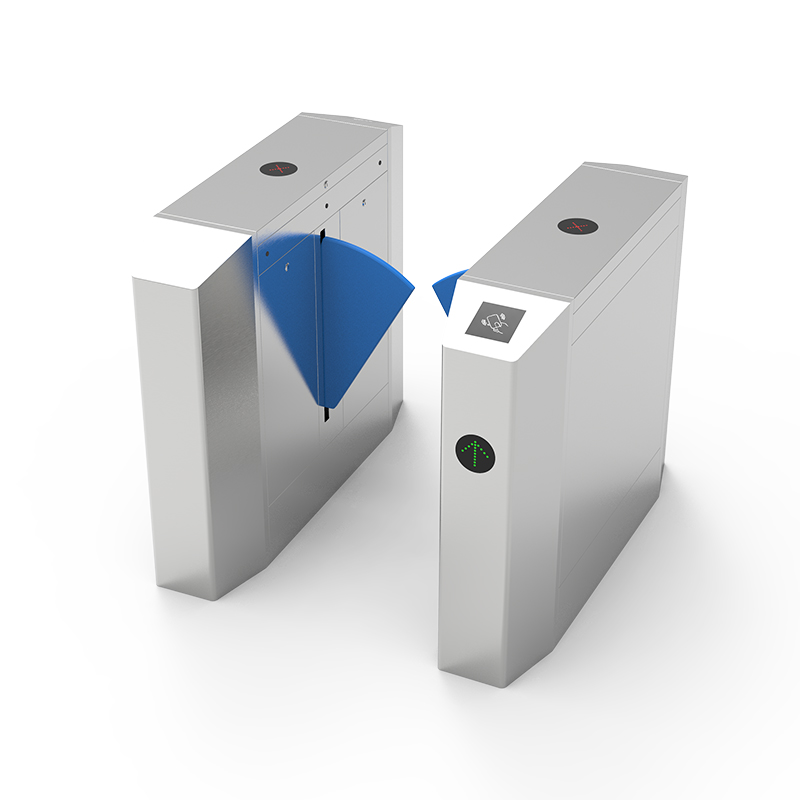 Ottekantet vingeport (blå plade)