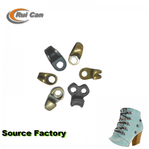 Zinklegering/brass sko spænde