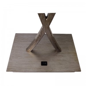 To lette antik sølv finish skrivebordslampe med en på/off rocker switch på værelse