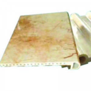 Plastikekstruderingsform med imiteret marmorserie