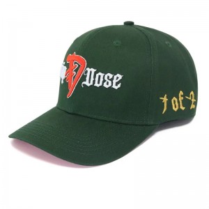 Hip hop hatte 6 panel mænd privat label bruger